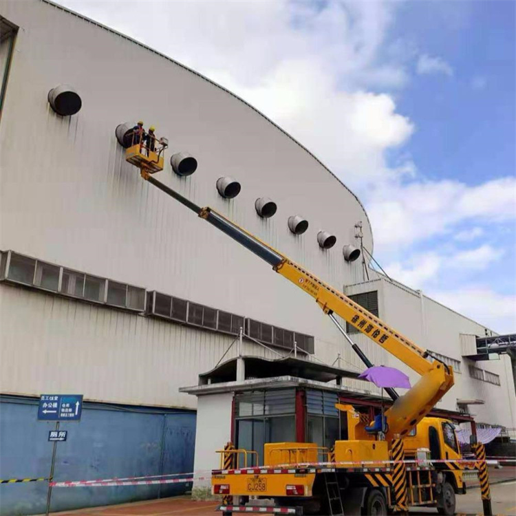 文教镇高空作业车出租服务：专业广告牌安装解决方案